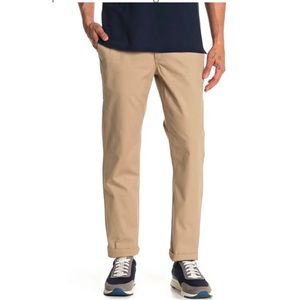 Bonobos 100% Cotton Straight Leg Tan‎ Chino Khaki Pants 32/34